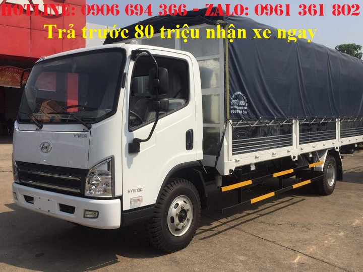 Bán xe tải Hyundai HD800 thùng dài 6 mét 2 giá siêu rẻ tại Sài Gòn
