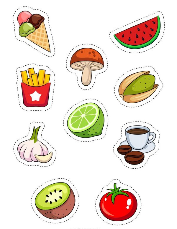 hình vẽ sticker cute