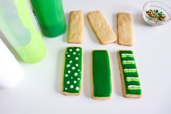 St Patricks Day Sugar Cookie Process