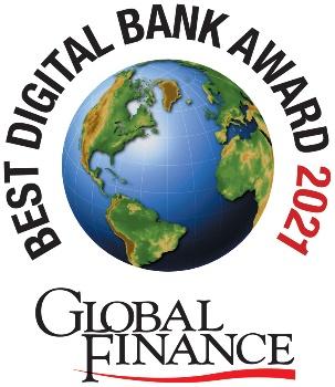 Global Finance: Η Eurobank "καλύτερη ψηφιακή τράπεζα για καταναλωτές στη Δυτική Ευρώπη για το 2021"