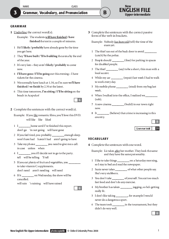 English file Upper Intermediate Test booklet answers. Speakout Upper Intermediate Test Unit 3. Test 1 ответы New English file Intermediate. Тест English file Intermediate 1. Test unit 1 vocabulary