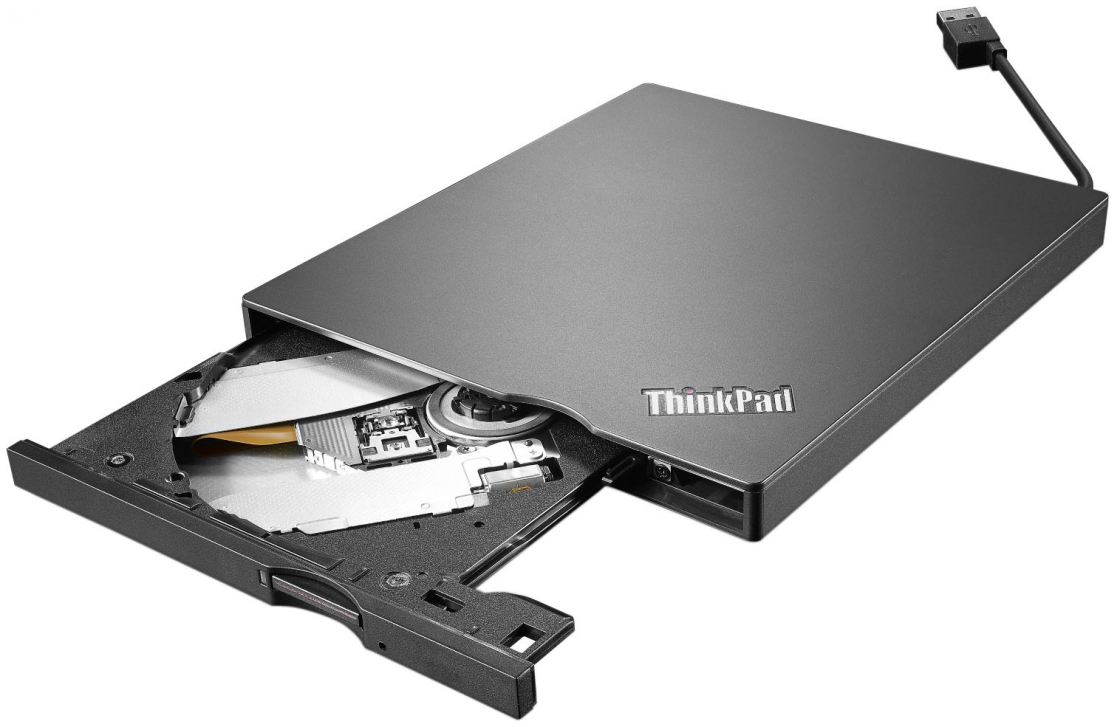 Фото 1. Внешний DVD-привод Lenovo ThinkPad Ultraslim USB DVD Burner (4XA0E97775)