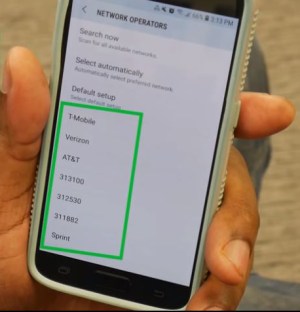 Android settings to unlock your phone