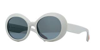 Christian Roth Archive 1993 Oversized White Round Sunglasses | CRS 00050|  As Seen On Kurt Cobain | PRETAVOIR