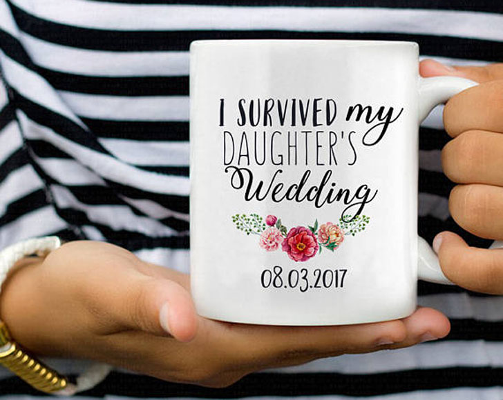 I Survived My Daughters Wedding Coffee Mug