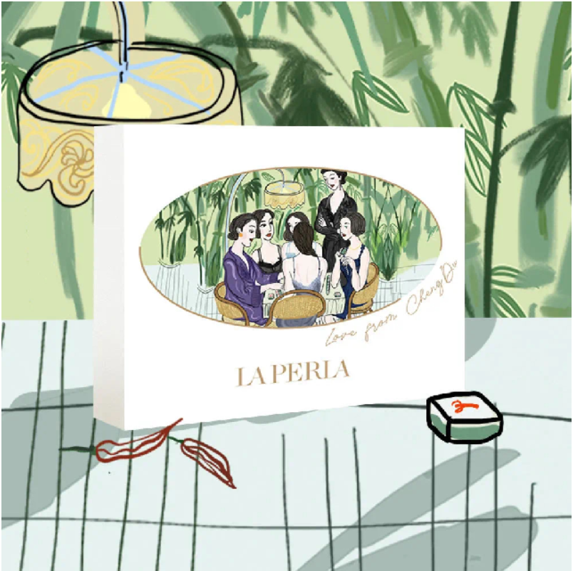 La Perla's successful Qixi campaign artwork