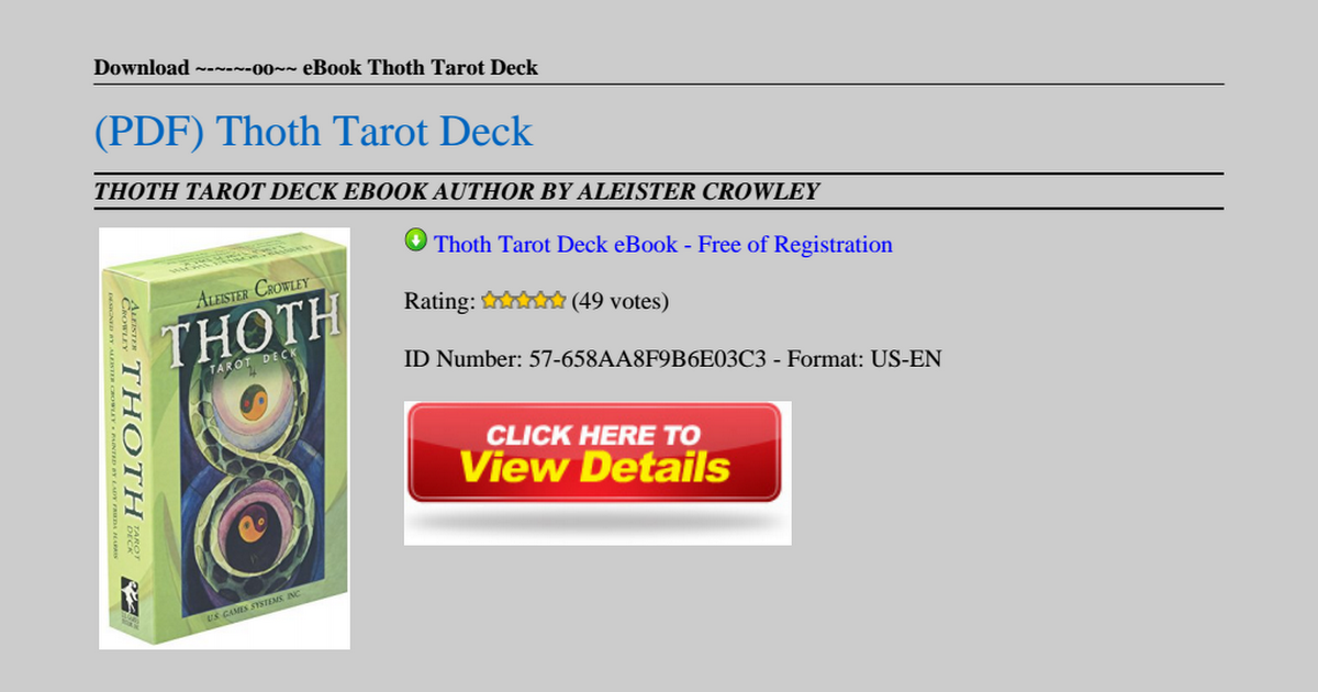 Thoth-tarot-deckpdf - Google Drive