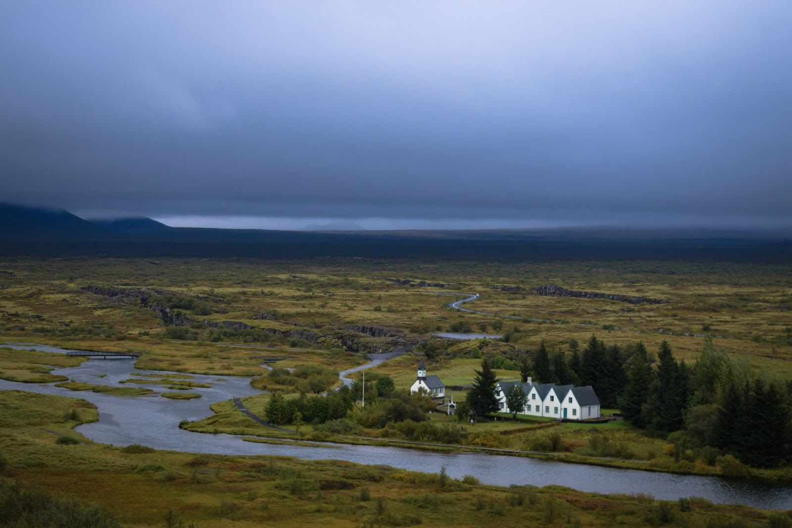 Þingvellir in summer