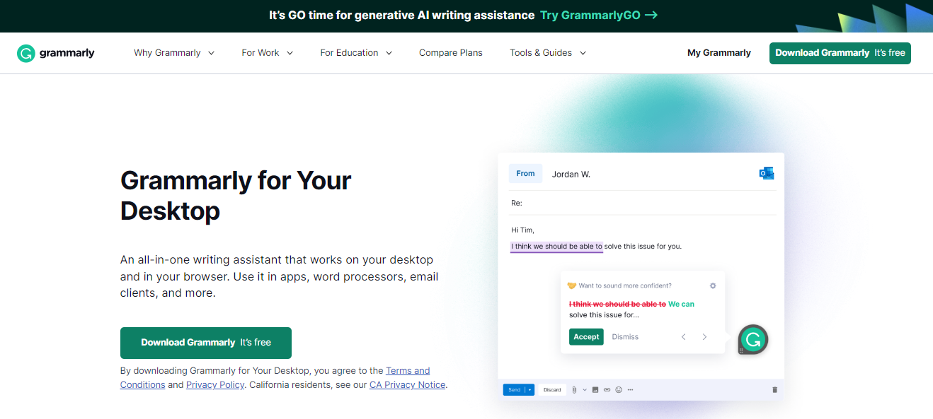 Grammarly | AI Automation Tools 