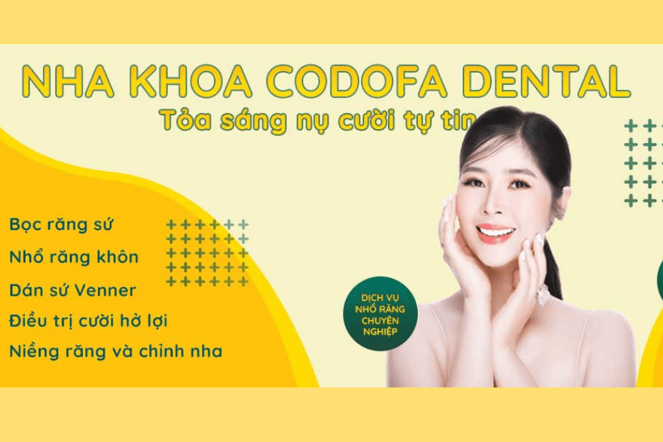 các dịch vụ tại nha khoa codofa