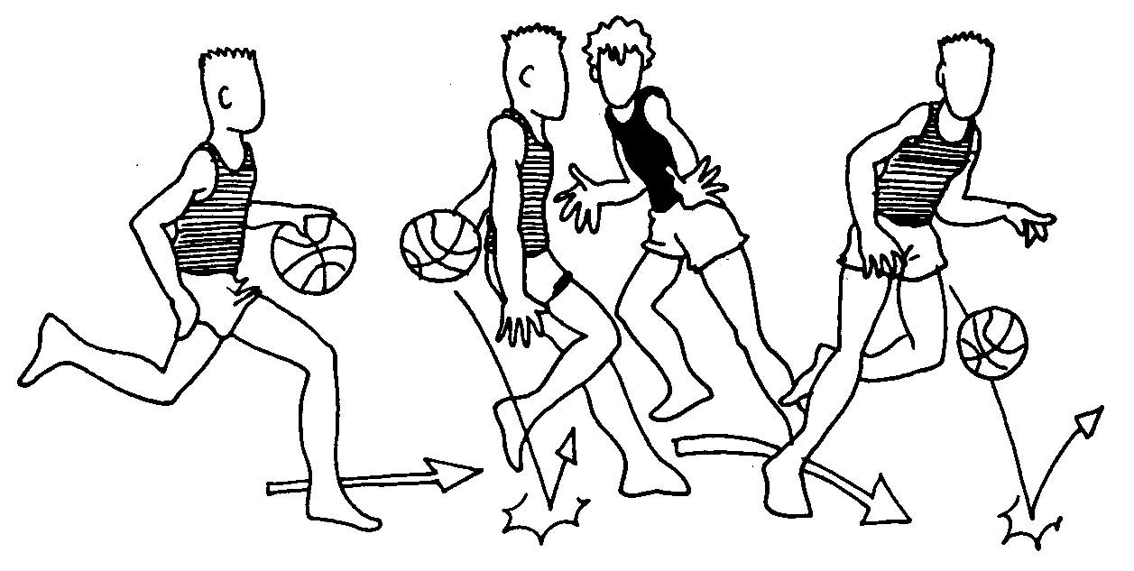 Resultado de imagen de CONDUCCIÓN DE BALÓN en baloncesto