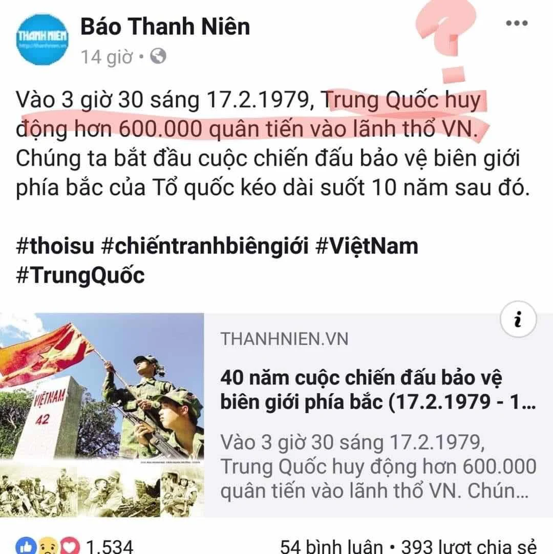 CUỘC CHIẾN BIÊN GIỚI PHÍA BẮC THEO TƯ LIỆU TỪ NHIỀU PHÍA