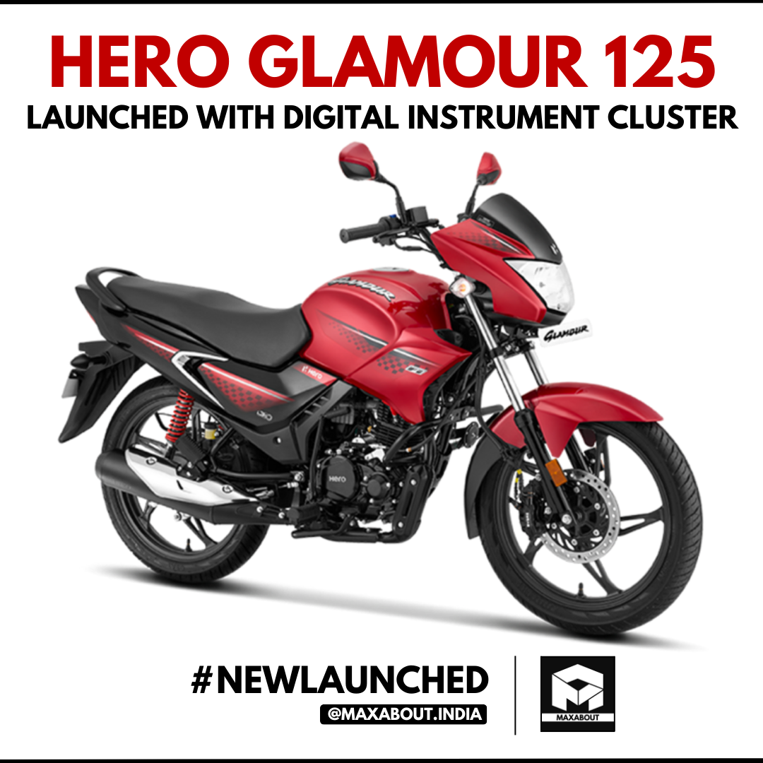 2023 Hero Glamour - Enhanced Comfort & Fresh Features - frame
