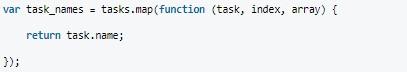 Операторы списков в JS