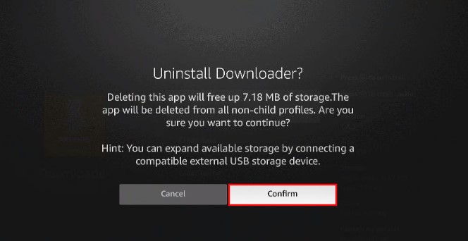 Uninstall Downloader