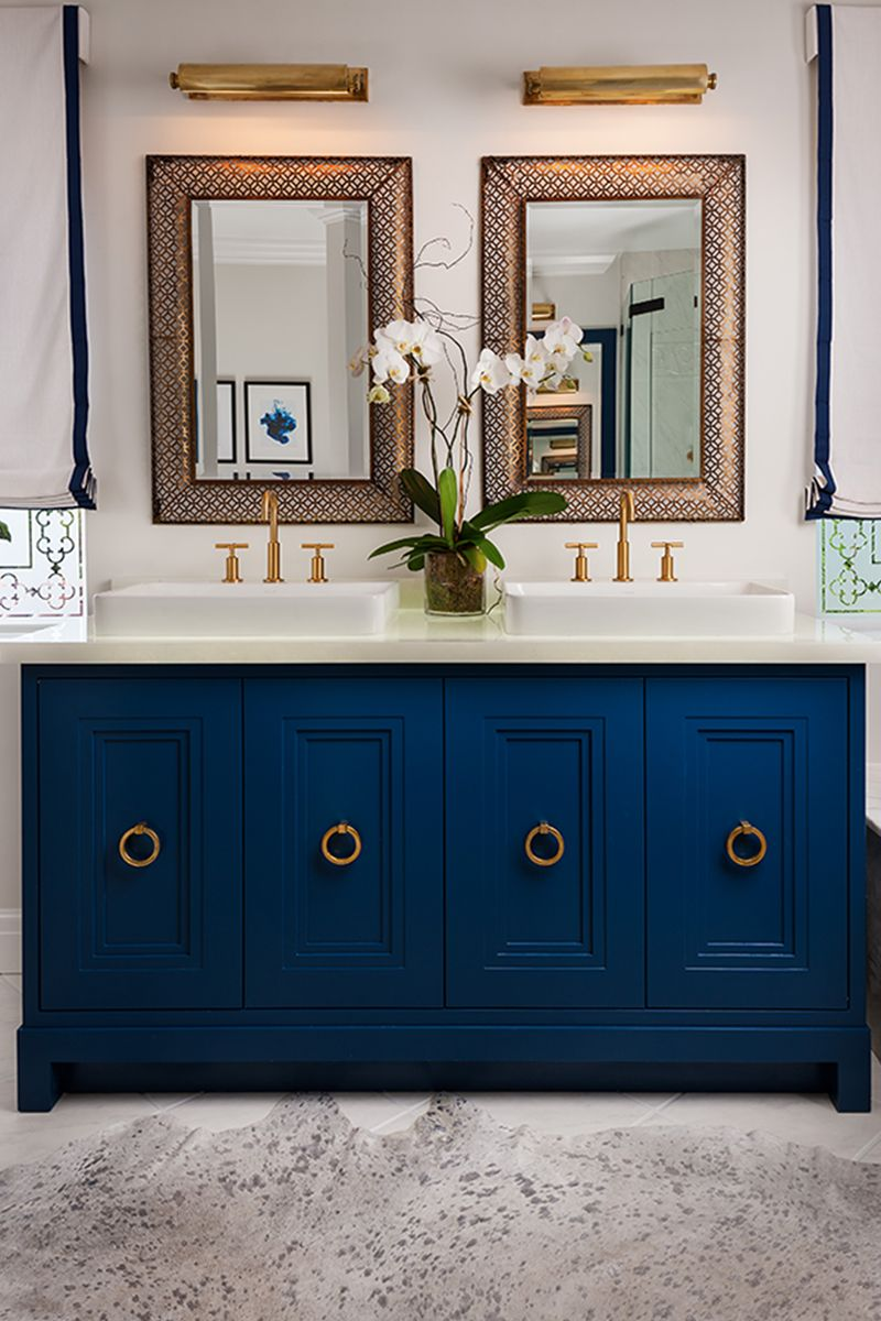 Blue Cabinets