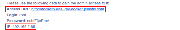 docker email notification