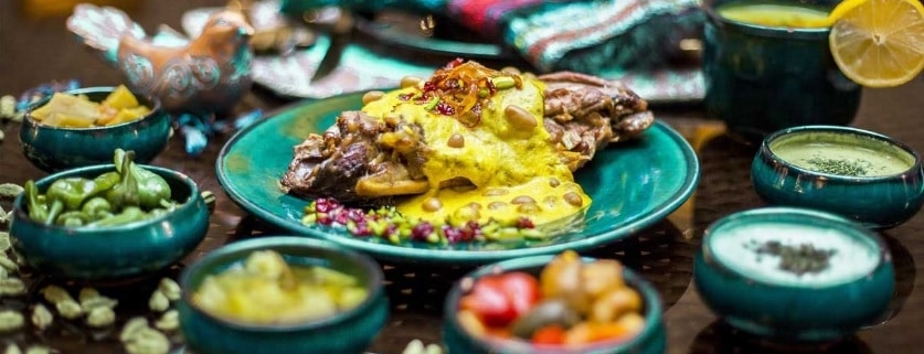 Món khai vị và món ăn kèm của Ba Tư-món ăn Iran-văn hóa Iran