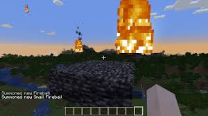 How to Summon a Fireball in Minecraft?