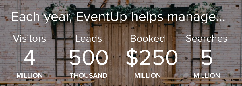 EventUp - Home Page and Partner Page Get a New Look