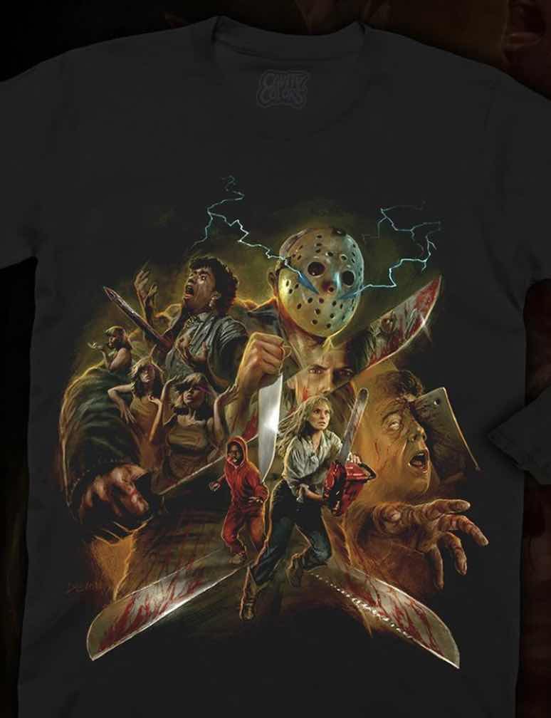 Celebrate Friday The 13th With New T-Shirt Releases