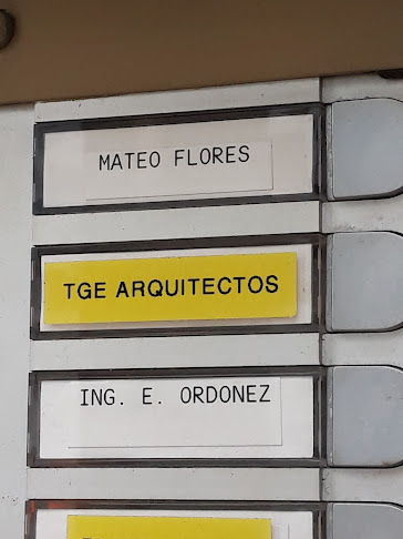 TGE ARQUITECTOS CIA LTDA - Arquitecto
