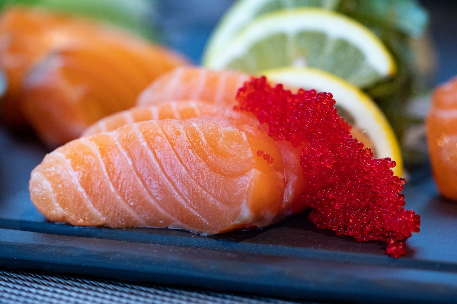 Oily fish in general can reduce seasonal allergies' ailments.