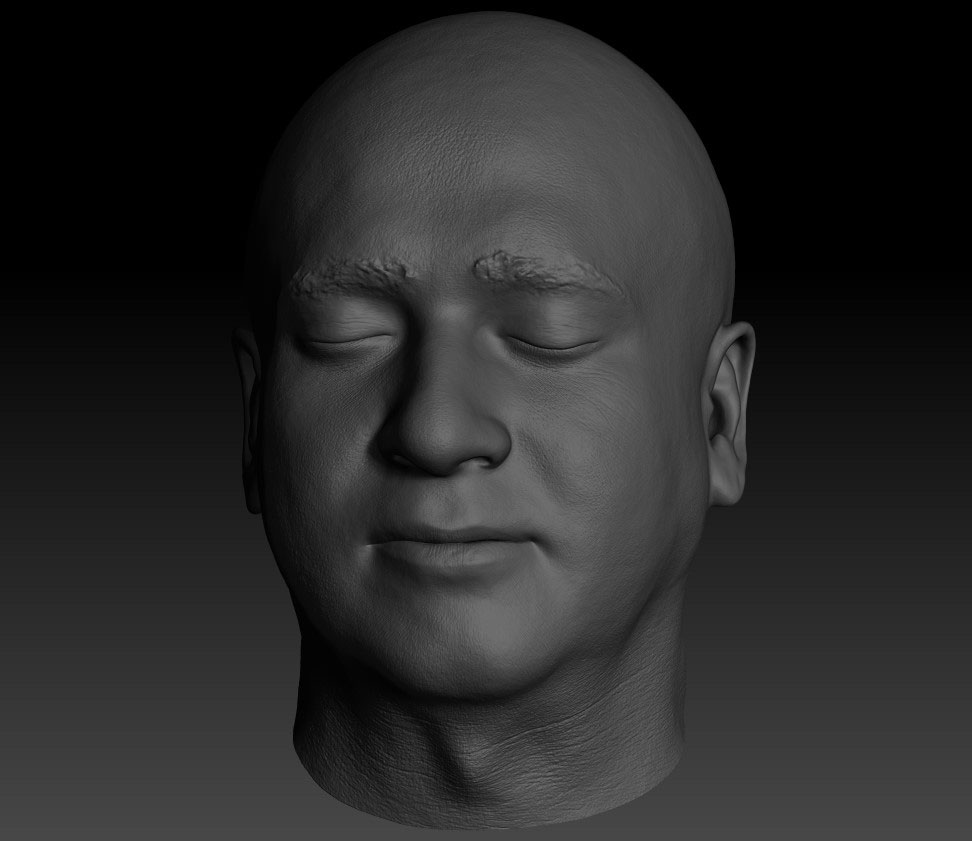 Roughness mapping of 3d game character