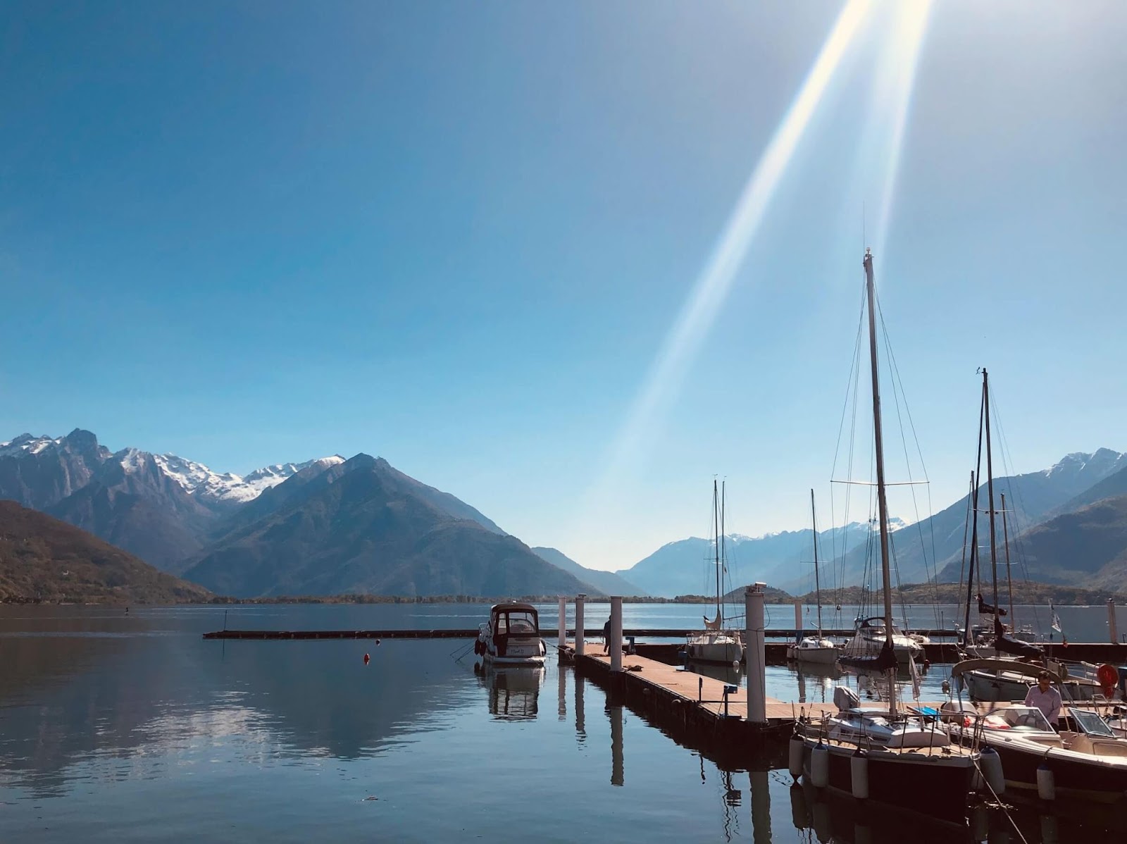 off the beaten path Italy, Lake Como, most beautiful lake in Italy, boat, mountains