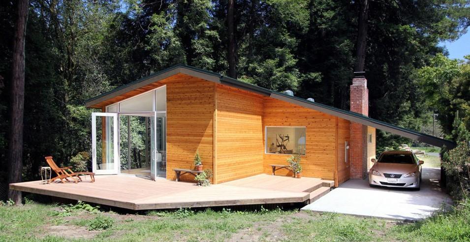 10 Desain Rumah Kayu Minimalis Cocok Untuk Keluarga Milenial