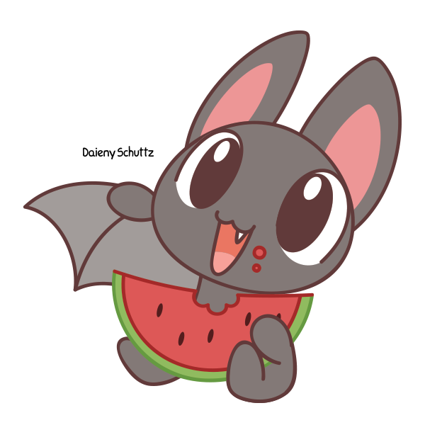 Image result for kawaii fruit bat