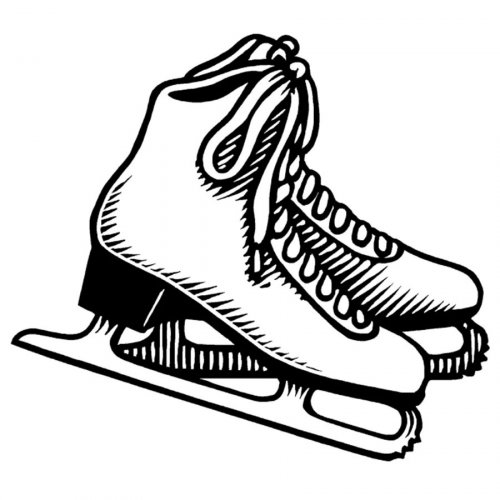 Resultado de imagen de patines de hielo dibujo