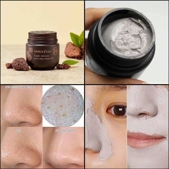 Mặt nạ đất sét Innisfree Super Volcanic Pore Clay Mask