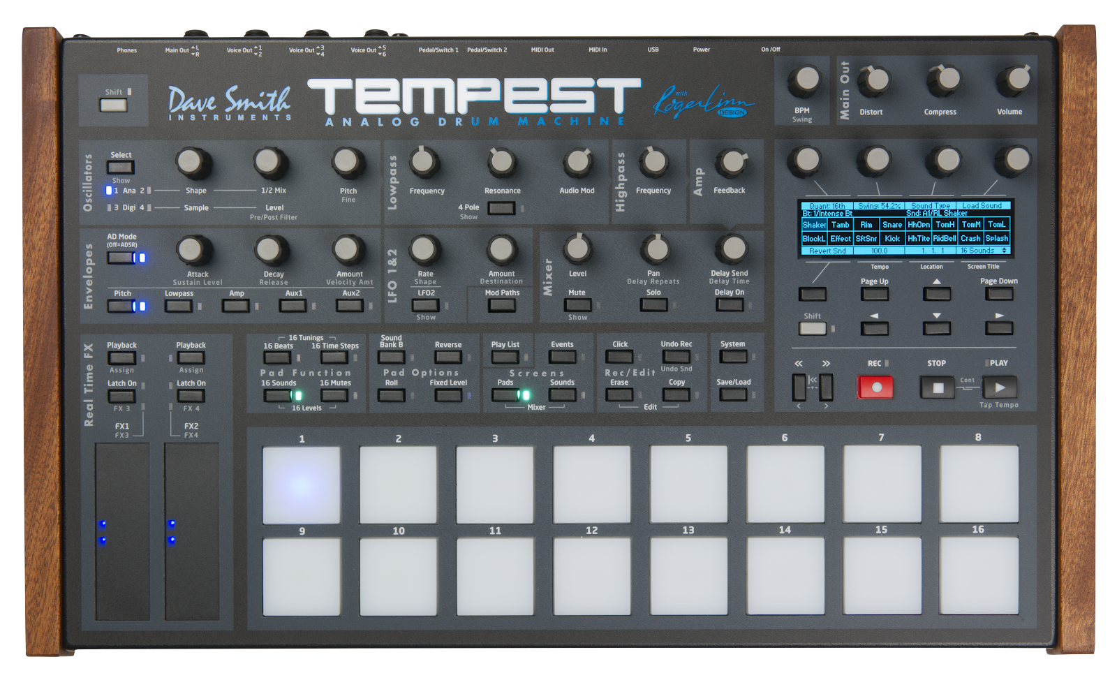 Sequential Tempest

ten of the best drum machines