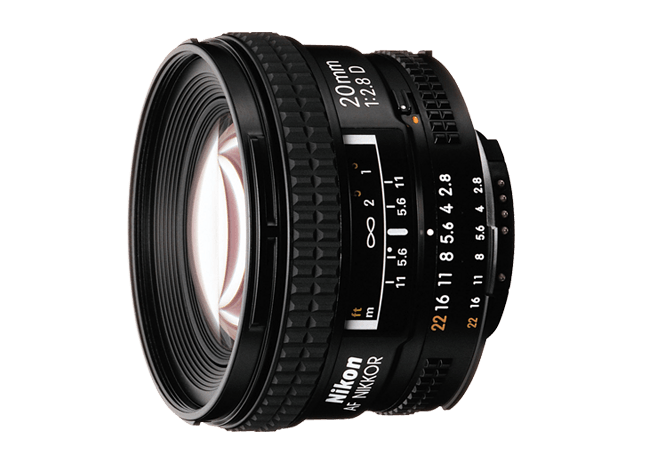  Nikon 20mm f / 2.8 AF
