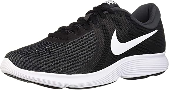 Nike Men's Revolution 4 Running Shoe, Black/White-Anthracite, 10 Regular US