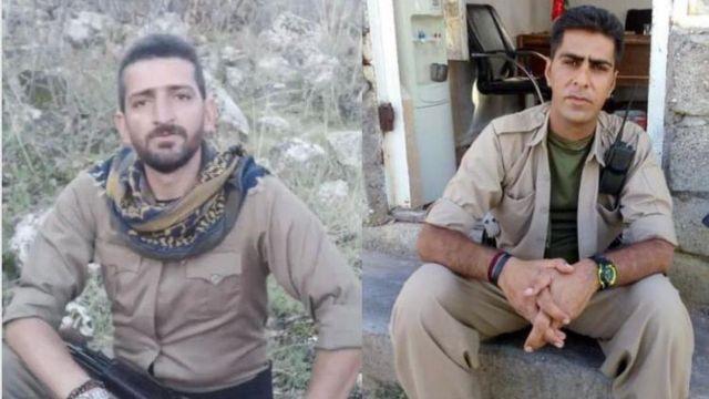 سامان ابراهیمی و هیوا صادقی، دو عضو کشته کومله زحمتکشان کردستان