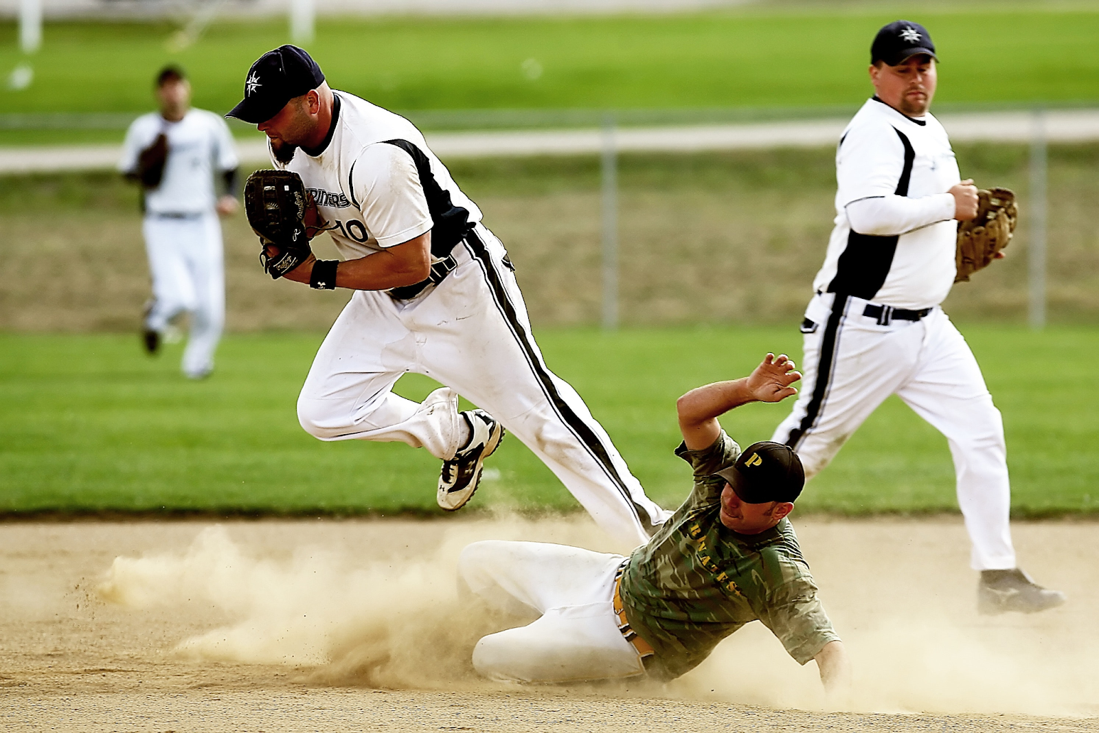 Baseball Game in Action!