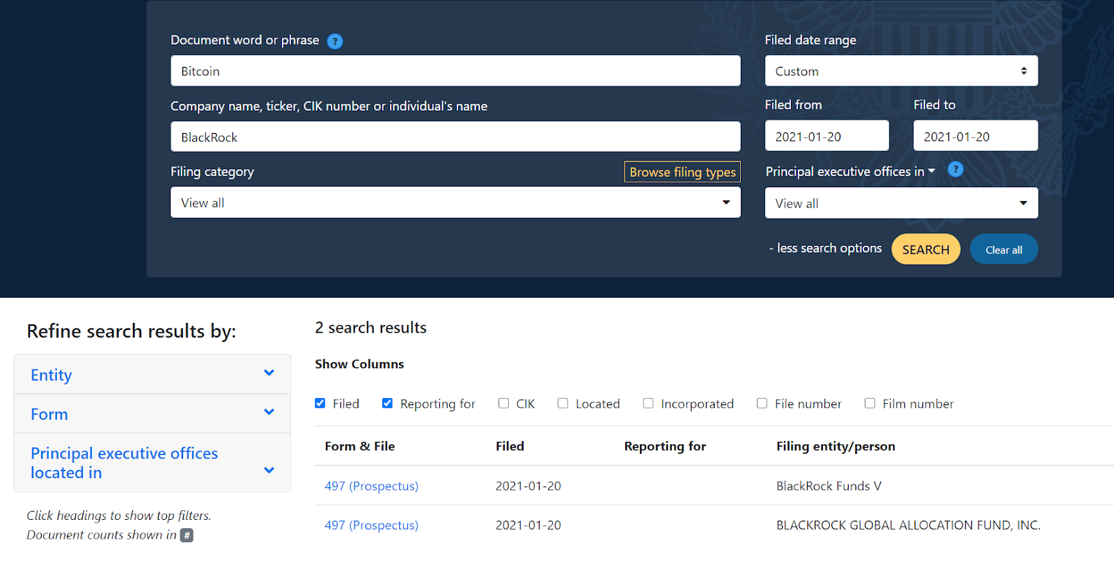 SEC Filings Indicate That BlackRock is Looking to Buy Bitcoin