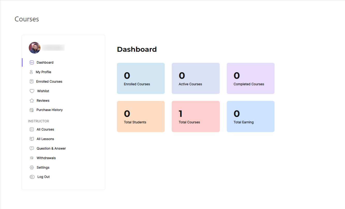 dashboard overview 