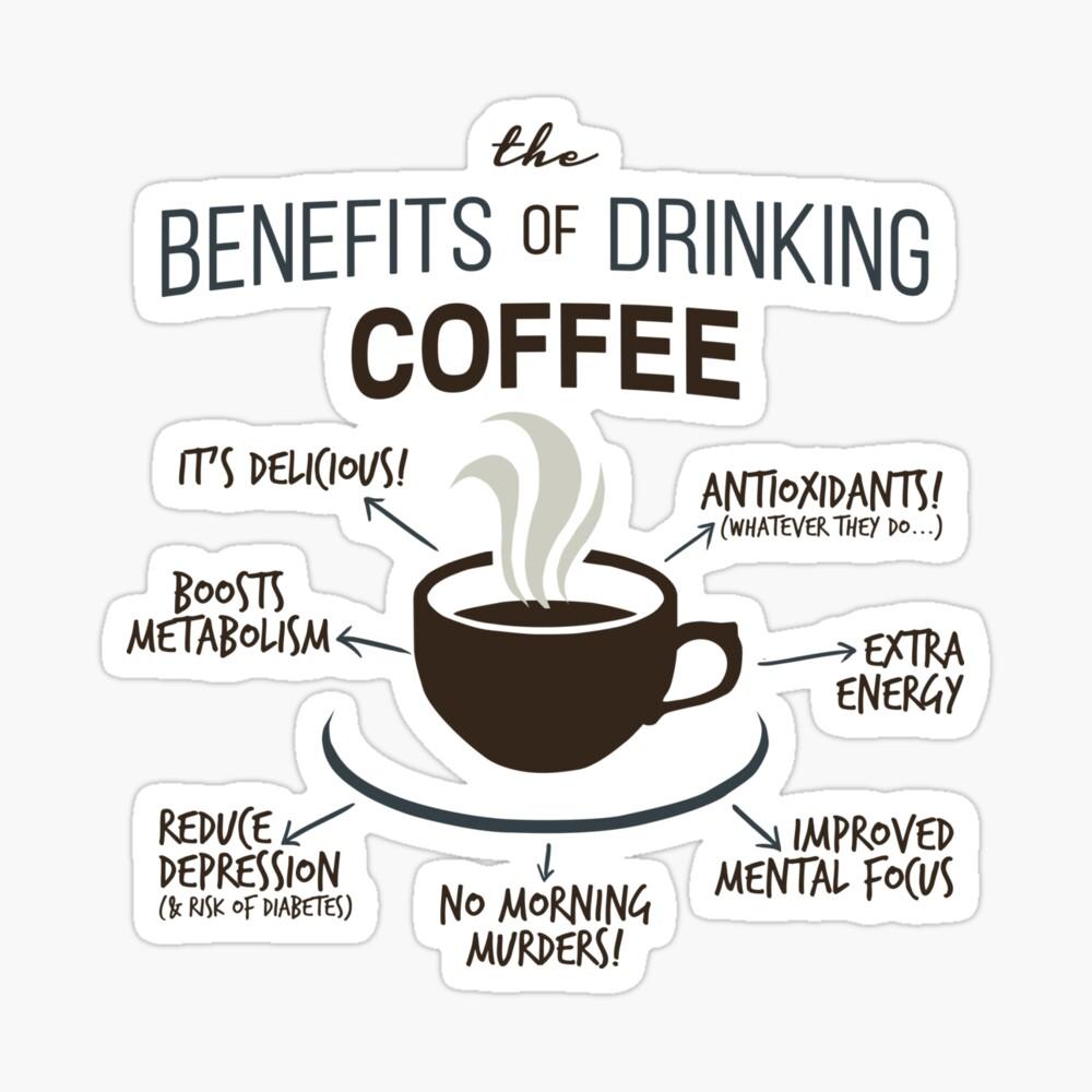 Benefits of Coffee" Photographic Print by RecoveryGift | Redbubble