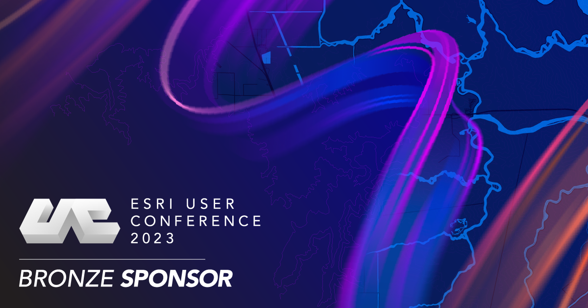 Esri User Conference - Bronze Sponsor