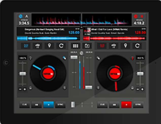 Virtual DJ Remote music app