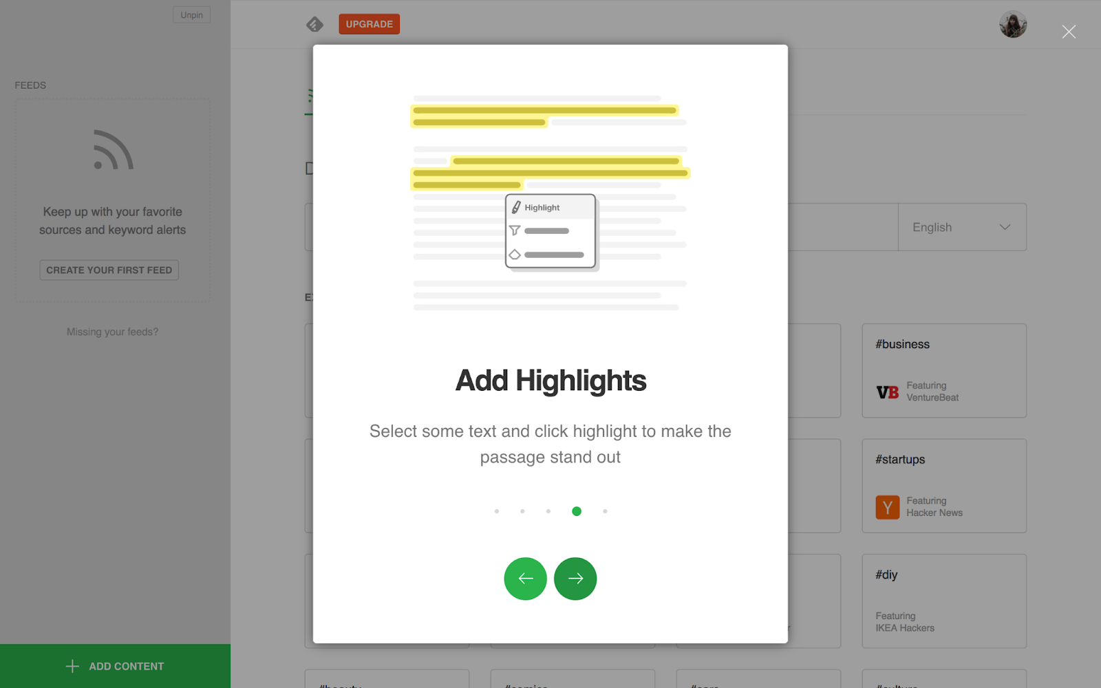 Feedly Highlights - New Feature Announcement