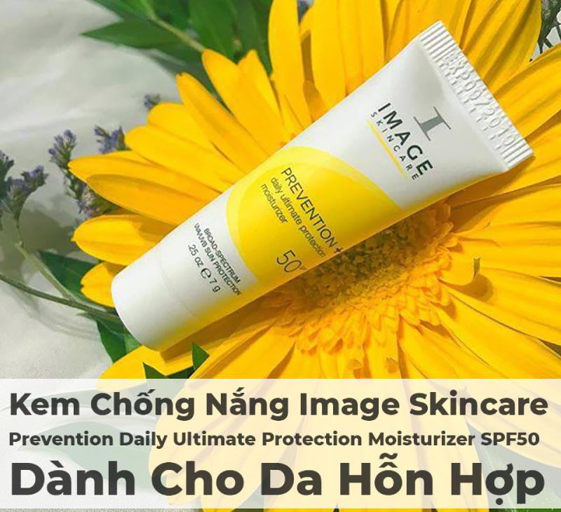 Kem Chống Nắng Image SPF 50 Prevention+ Dành Cho Da hỗn hợp