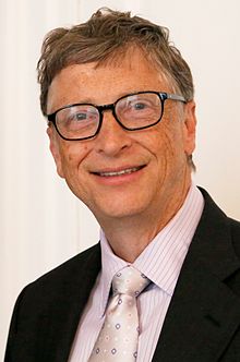 Head and shoulders photo of Bill Gates