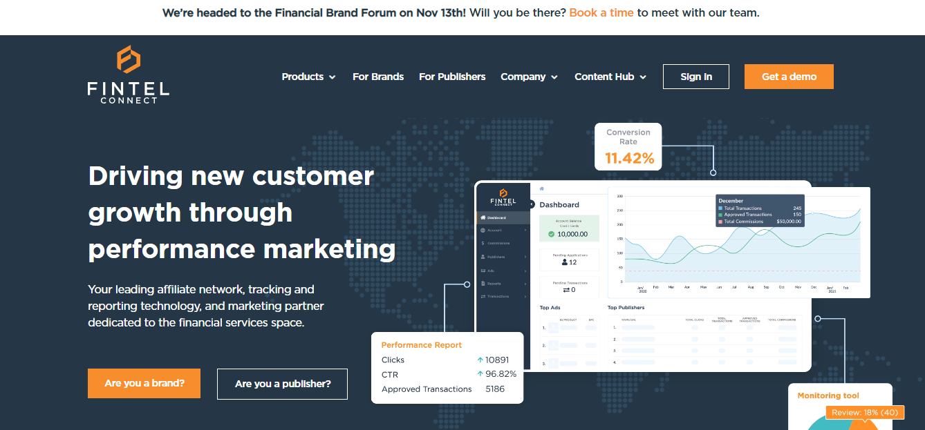 Performance Marketing Platform - Fintel