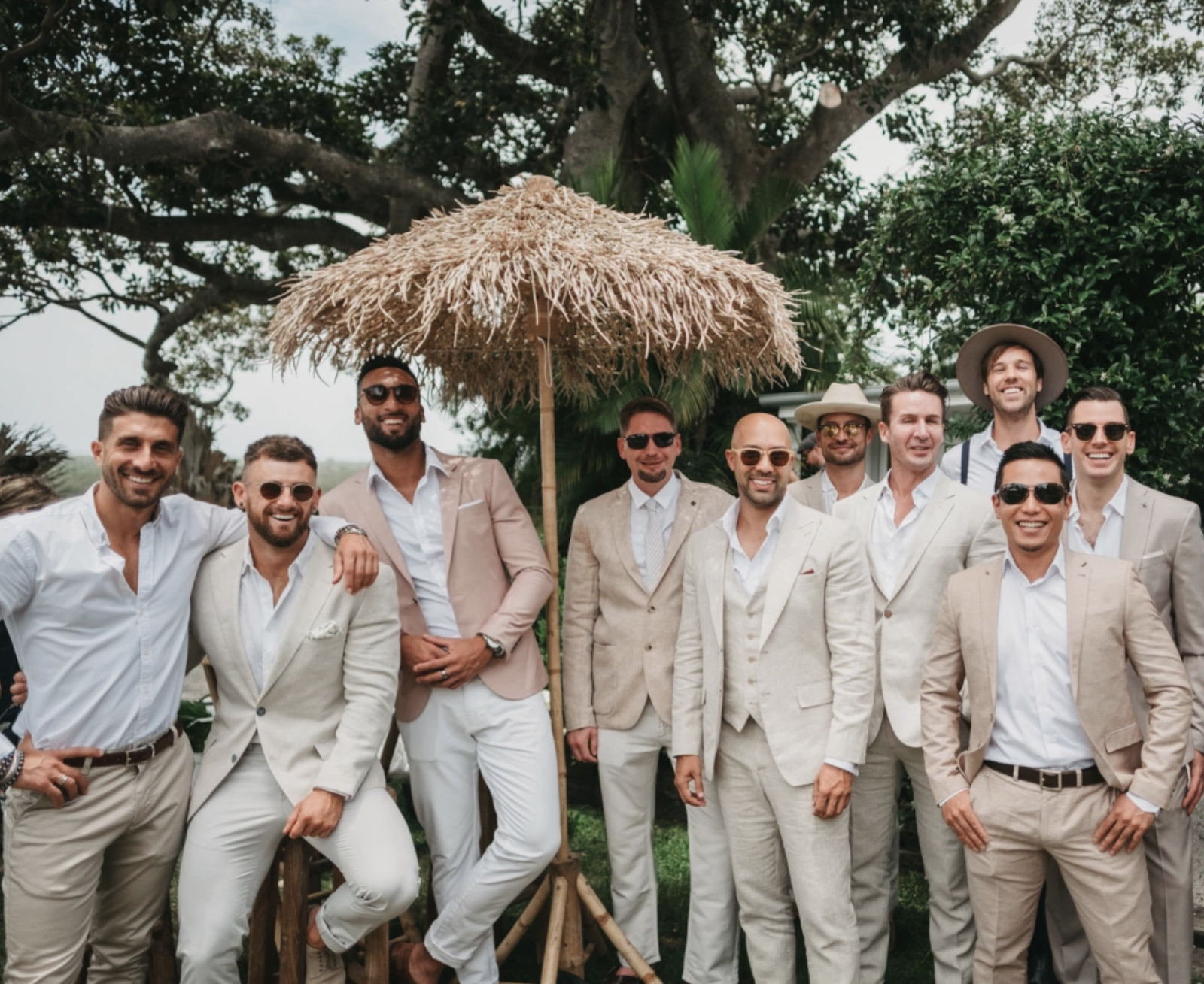 Beach formal wedding attire for men