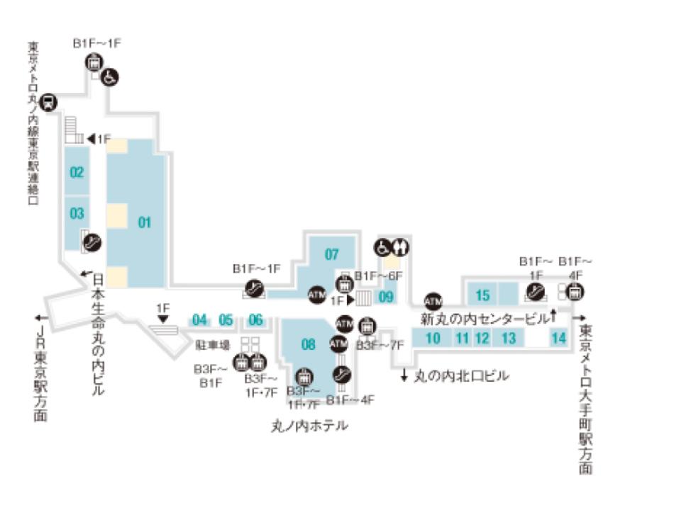 丸の内オアゾ 商業施設ガイド Be Smart