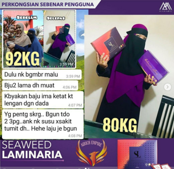 produk slim love mamadil